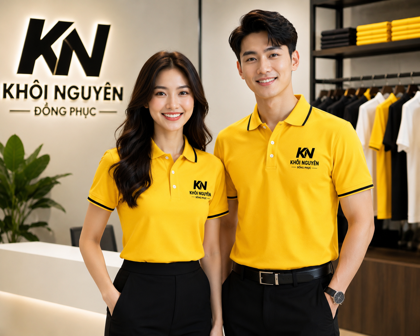 Đồng Phục Áo Thun Cao Cấp – Thiết Kế Theo Yêu Cầu, May Trực Tiếp Tại Xưởng