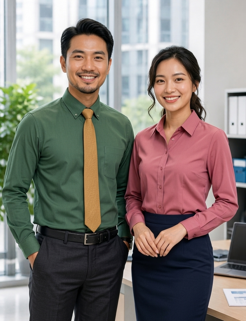 Đồng Phục Áo Sơ Mi Cao Cấp – Thiết Kế Chuyên Nghiệp, May Theo Yêu Cầu