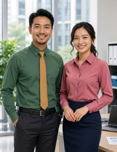 Đồng Phục Áo Sơ Mi Cao Cấp – Thiết Kế Chuyên Nghiệp, May Theo Yêu Cầu