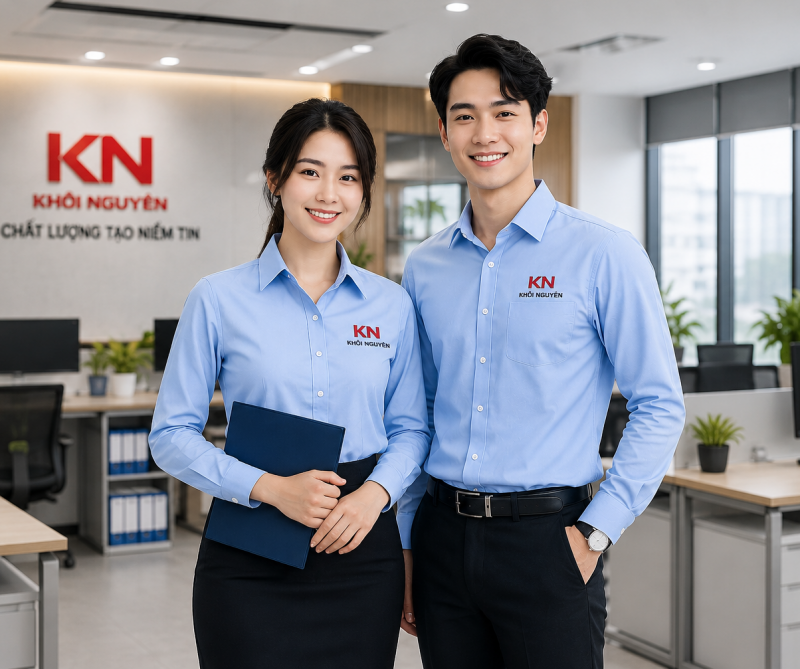 Đồng Phục Văn Phòng Cao Cấp – Nâng Tầm Hình Ảnh Doanh Nghiệp Chuyên Nghiệp