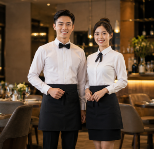 Đồng Phục Nhà Hàng KN-NH01 – Sang Trọng, Chuyên Nghiệp, Nâng Tầm Hình Ảnh Thương Hiệu