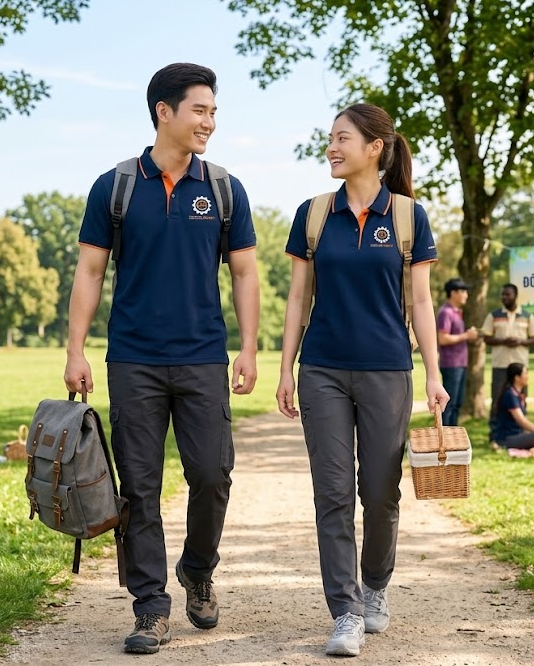 Đồng Phục May Theo Yêu Cầu KN-TY01 – Thiết Kế Riêng, May Trực Tiếp Tại Xưởng