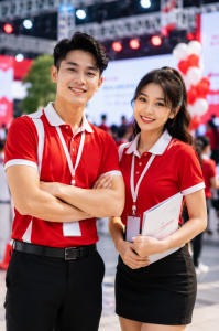 Đồng Phục Sự Kiện KN-SK01 – Nổi Bật Thương Hiệu, Chuyên Nghiệp Trong Mọi Chương Trình
