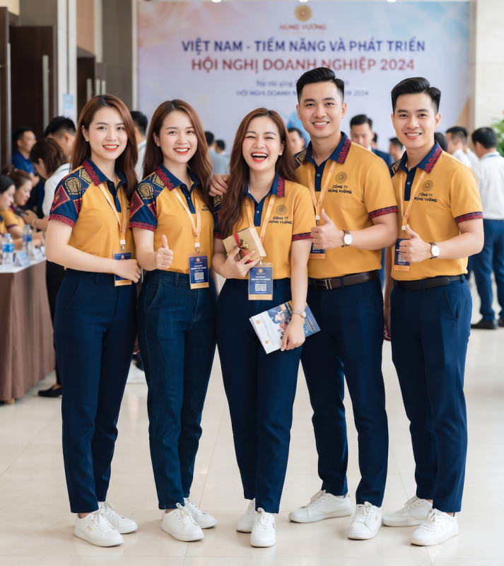 Đồng Phục Sự Kiện KN-SK04 Thiết Kế Năng Động, Nổi Bật Hình Ảnh Thương Hiệu