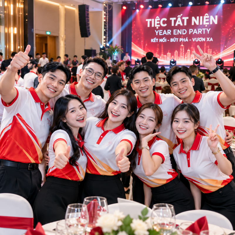 May Đồng Phục Sự Kiện Cuối Năm KN-SK05 – Giá Tốt Cho Tiệc Tất Niên, Gala Và Hội Nghị