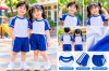 dong-phuc-the-duc-mam-non-dep-kn-mn04-ao-thun-va-quan-short-nang-dong - ảnh nhỏ  1