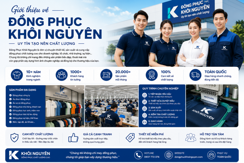 Giới Thiệu Đồng Phục Khôi Nguyên