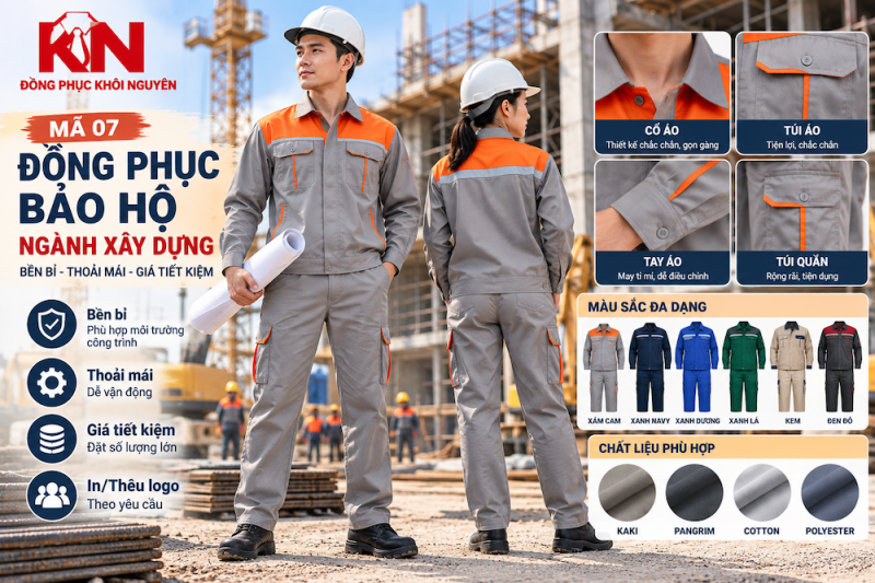 Đồng Phục Bảo Hộ – Giải Pháp Chuyên Nghiệp Cho Người Lao Động Và Doanh Nghiệp